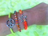 Pulseira Strass Colorido