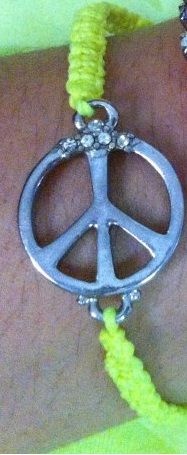Pulseira Fluor Paz