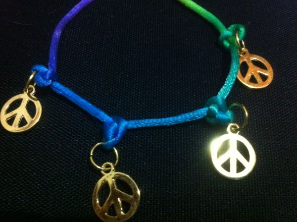 Pulseira Paz Degradê