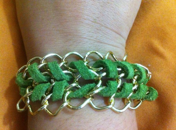 Pulseira Transada na corrente